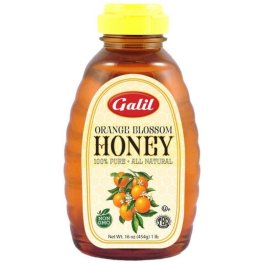 Galil Orange Blossom Honey 16oz