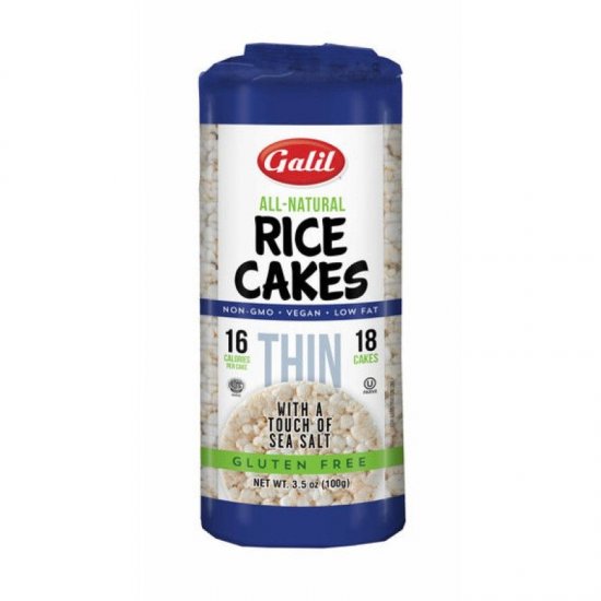 Galil Thin Rice Cakes Round Salt 3.5oz