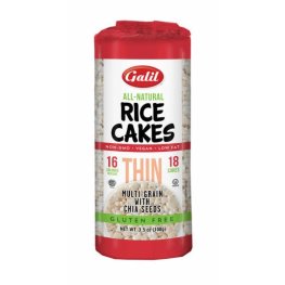 Galil Thin Multigrain Rice Cakes Round Chia and Salt 3.5oz