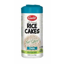 Galil Thin Rice Cakes Round No Salt 3.5oz