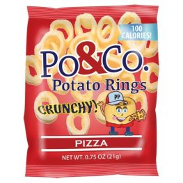Po & Co. Crunchy Potato Rings Pizza 0.75oz