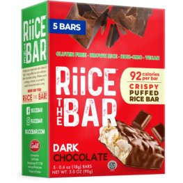 Riice the Bar Dark Chocolate 5pk