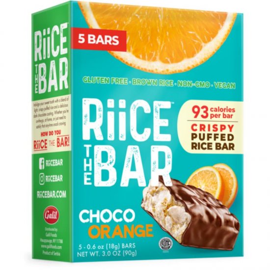 Riice the Bar Choco Orange 5pk