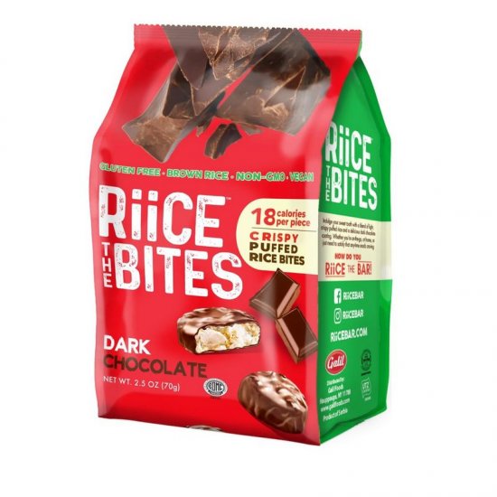 Riice the Bites Dark Chocolate 2.5oz