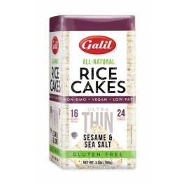 Galil Ultra Thin Rice Cakes Square Sesame and Salt 3.5oz