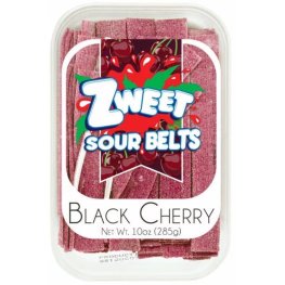 Zweet Sour Belts Black Cherry 10oz
