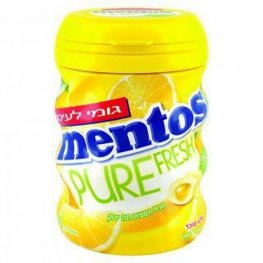 Mentos Pure Fresh Lemon Gum 30Pk