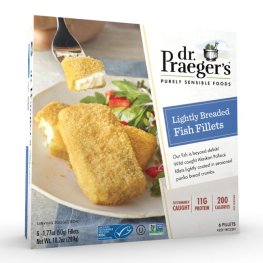 Dr. Praeger's Lightly Breaded Fish Fillets 10.2oz