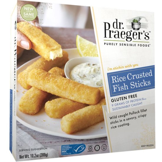 Dr. Praeger\'s Rice Crusted Fishies 10oz