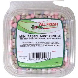 DeeBest Mini Pastel Mint Lentils 7oz