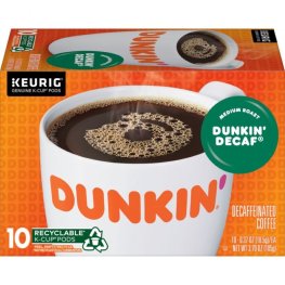 Dunkin Donuts K-Cups Decaf 10pk