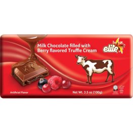 Elite Milk Chocolate with Berry Truffle Cream 3.5oz