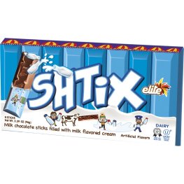 Elite Shtix Milk Chocolate Sticks 6Pk