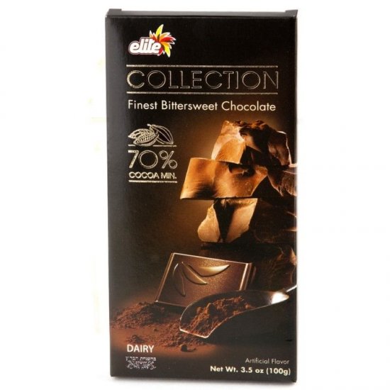 Elite 70% Cocoa Bar 3.5oz