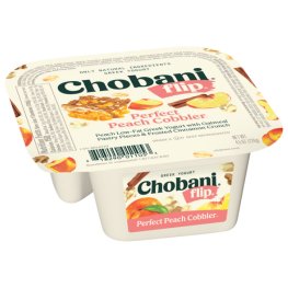 Chobani Flip Peach Cobbler 4.5oz