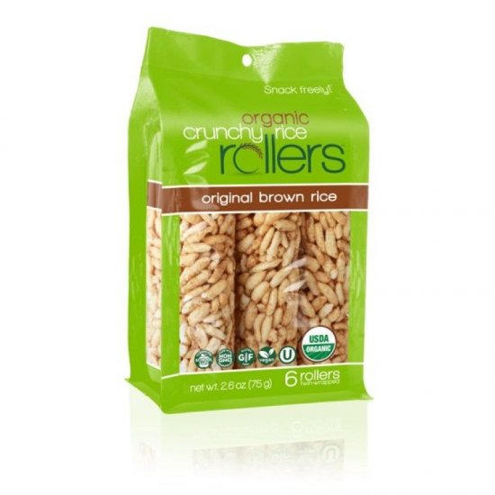 Crunchy Rice Rollers Original Brown Rice 2.6oz