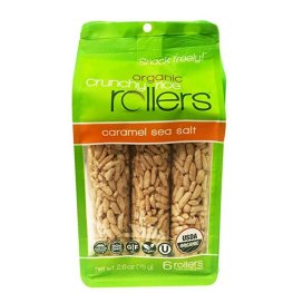 Crunchy Rice Rollers Caramel Sea salt 2.6oz