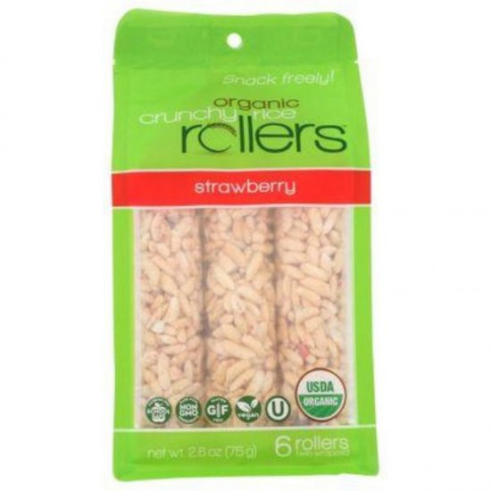 Crunchy Rollers Organic Strawberry 2.6oz