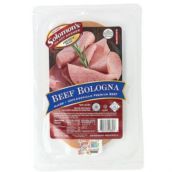 Solomon\'s Beef Bologna 6oz