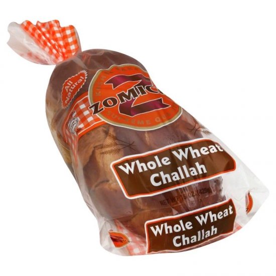 Zomick\'s Whole Wheat Challah 15oz