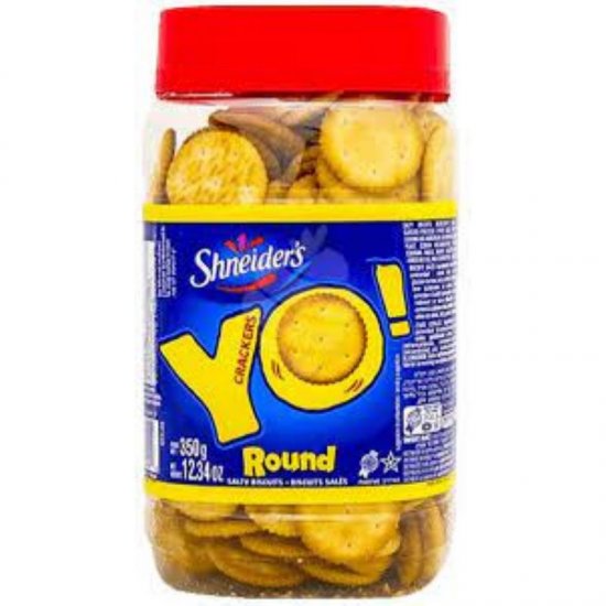 Shneider\'s Yo! Cracker Rounds 12.34oz