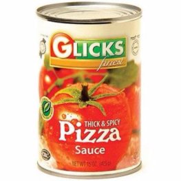 Glick's Thick & Spicy Pizza Sauce 15oz