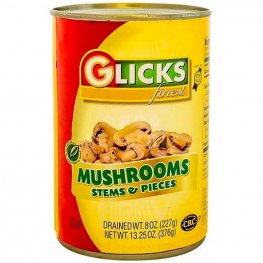 Glick's Mushrooms Stem & Pieces 8oz