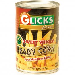 Glick's Sweet Whole Baby Corn 15oz