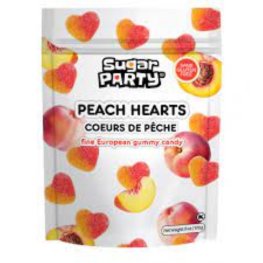 Sugar Party Peach Hearts 6oz