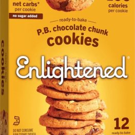 Enlightened Peanut Butter Chocolate Chunk Cookies 12oz