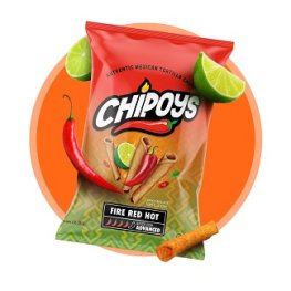 Chipoys Fire Red Hot 4oz