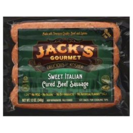 Jack's Sweet Italian Sausage 12oz