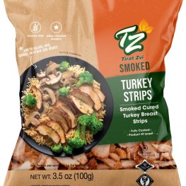 Tirat Zvi Turkey Strips Smoked 3.5oz