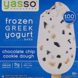 Yasso Chocolate Chip Cookie Dough Frozen Greek Yogurt Bars 14oz