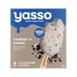 Yasso Cookies N' Cream Frozen Greek Yogurt Bars 14oz