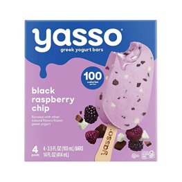 Yasso Black Raspberry Chip Frozen Greek Yogurt Bars 14oz