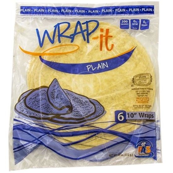 Beigel\'s Pas Yisroel Mezonot Plain Wrap 10\"