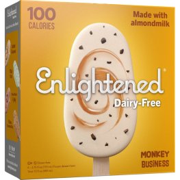 Enlightened Dairy Free Monkey Business Ice Cream Bars 15oz