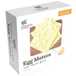 Kingdom Foods Egg Matzos Passover 12oz