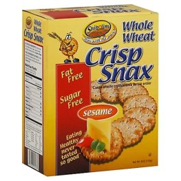 Shibolim Crisp Snax Whole Wheat Sesame 6oz
