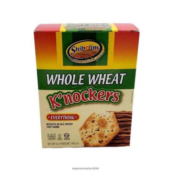 Shibolim K\'nockers Whole Wheat Everything 6oz