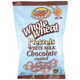 Whole Wheat White Chocolate Pretzels 4oz