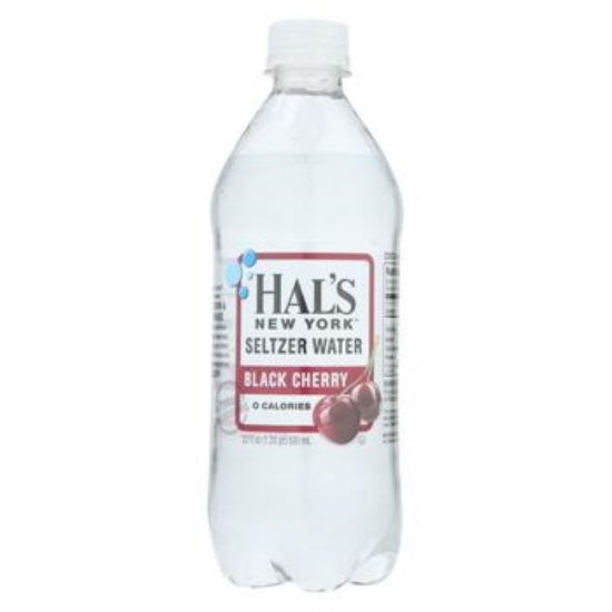 Hal\'s New York Black Cherry Seltzer 20oz