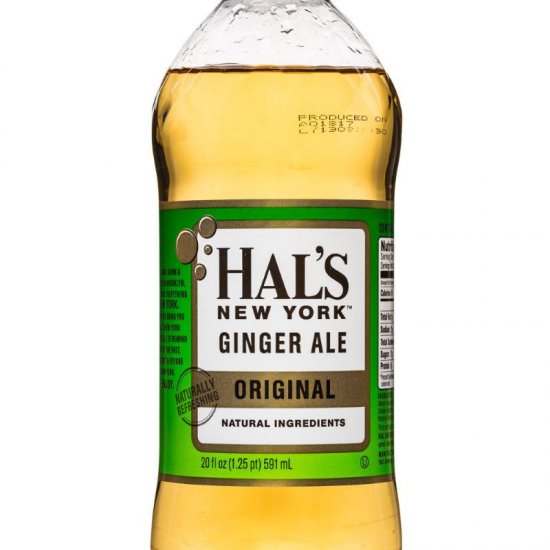 Hal\'s Ginger Ale 20oz