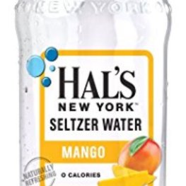 Hal's New York Mango Seltzer 20oz