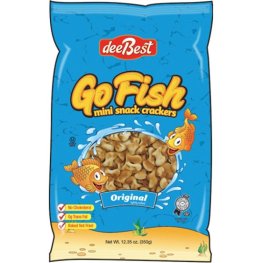 DeeBest Go Fish Crackers 12.35oz