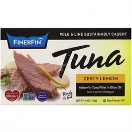 Finer Fin Tuna Zesty Lemon 4.4oz