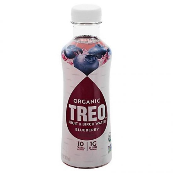 Treo Fruit & Birch Water Blueberry 16oz