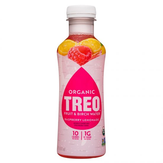 Treo Fruit & Birch Water Raspberry Lemonade 16oz