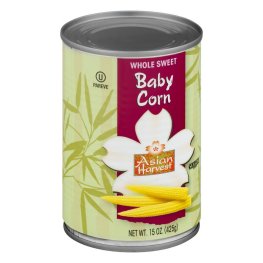 Asian Harvest Whole Baby Corn 15oz